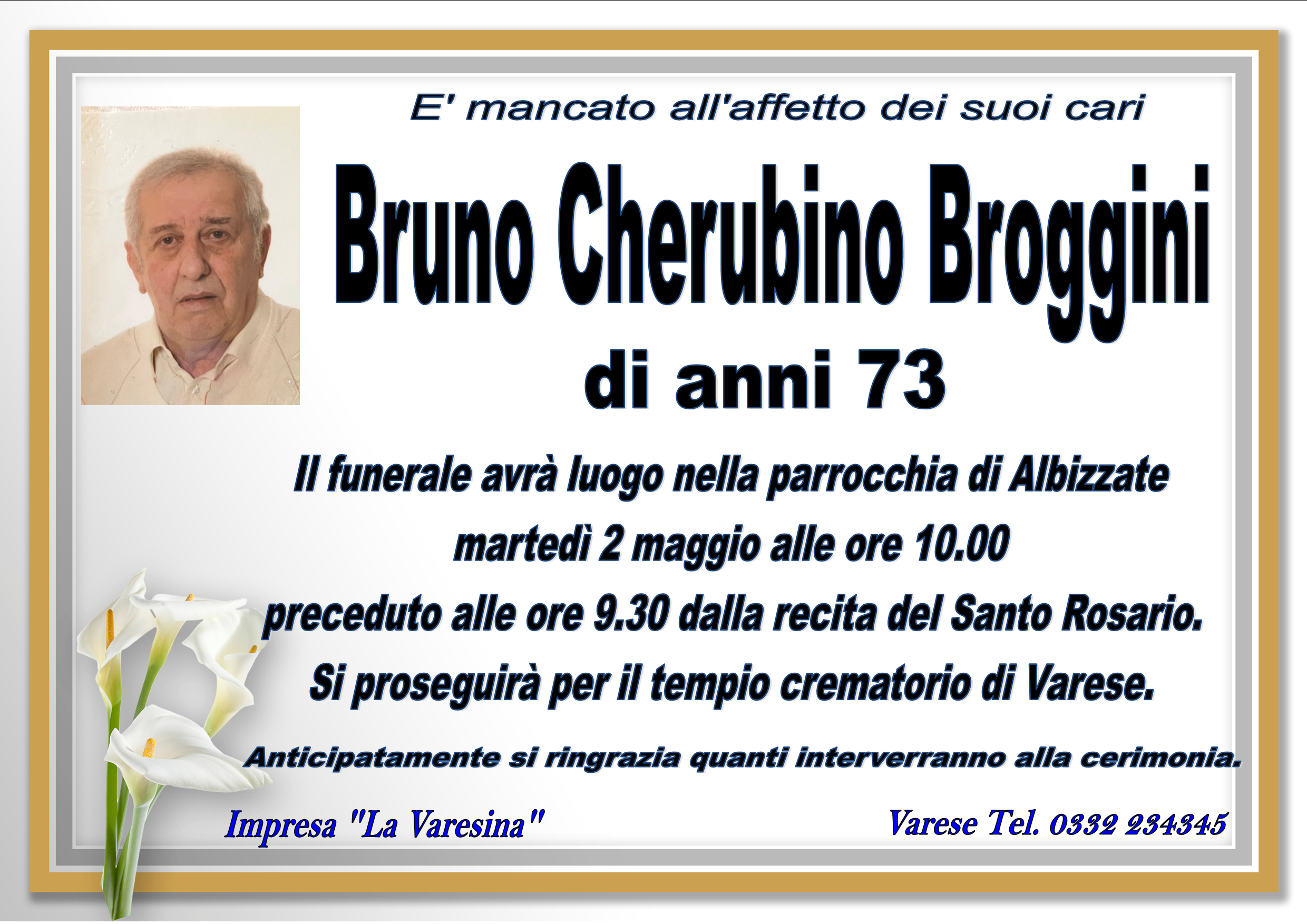 Bruno Cherubino Broggini